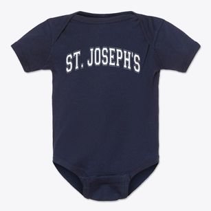 Saint Joseph's Community School Varsity Arch Baby Onesie