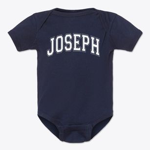 Joseph S Gruss Yeshiva School Varsity Arch Baby Onesie