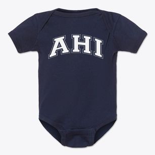 Ahi Ezer Yeshiva School Varsity Arch Baby Onesie