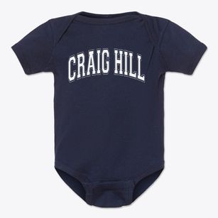 Craig Hill Intermediate School Varsity Arch Baby Onesie