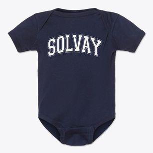 Solvay Middle School Varsity Arch Baby Onesie