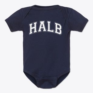 Hebrew Academy Of Long Beach Varsity Arch Baby Onesie