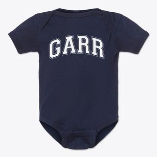 Garr Christian Academy Varsity Arch Baby Onesie