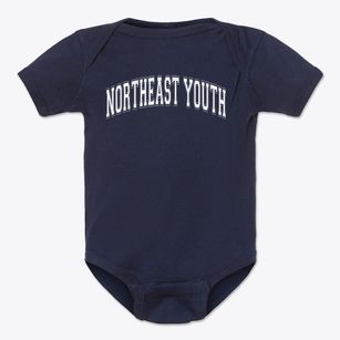 Northeast Youth Varsity Arch Baby Onesie