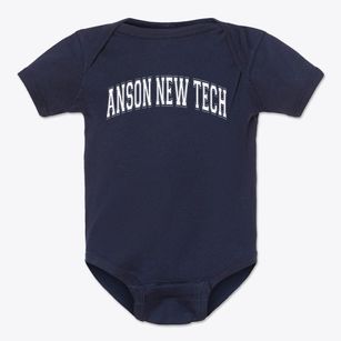 Anson New Tech High School Varsity Arch Baby Onesie