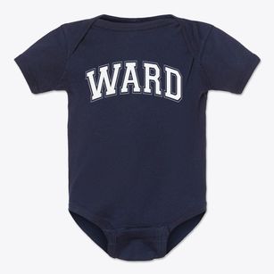 Ward Elementary School Varsity Arch Baby Onesie