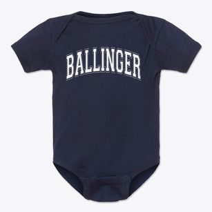 Ballinger Prep School Varsity Arch Baby Onesie