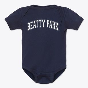 Beatty Park Special Needs School Varsity Arch Baby Onesie