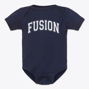 Fusion Academy Varsity Arch Baby Onesie