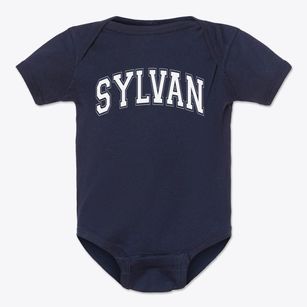 Sylvan Elementary School Varsity Arch Baby Onesie