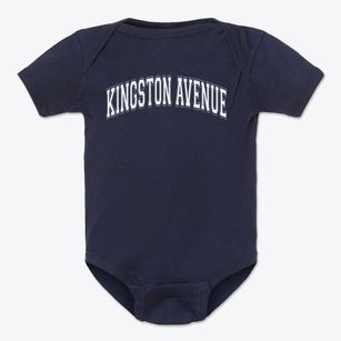 Kingston Avenue School Varsity Arch Baby Onesie