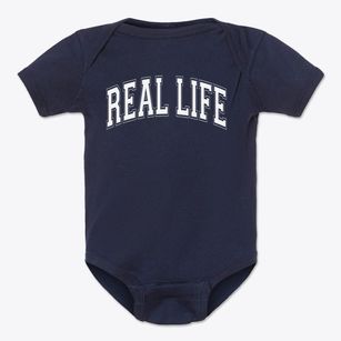 Real Life Christian Academy Varsity Arch Baby Onesie