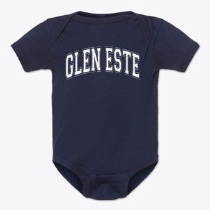 Glen Este Middle School Varsity Arch Baby Onesie