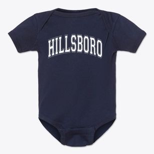 Hillsboro High School Varsity Arch Baby Onesie