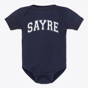 Sayre High School Varsity Arch Baby Onesie