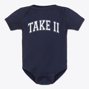 Take Ii Alternative Academy Varsity Arch Baby Onesie