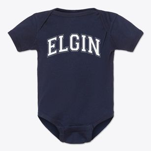 Elgin High School Varsity Arch Baby Onesie