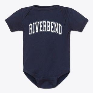 Riverbend Elementary School Varsity Arch Baby Onesie