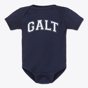 Galt Christian School Varsity Arch Baby Onesie