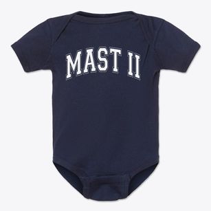 Mast Charter Ii Varsity Arch Baby Onesie