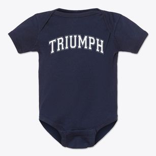 Triumph Christian School Varsity Arch Baby Onesie