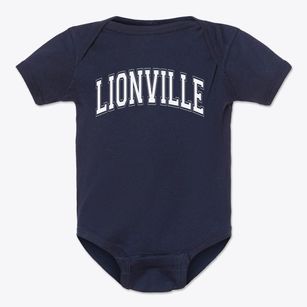 Lionville Elementary School Varsity Arch Baby Onesie
