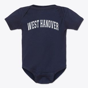 West Hanover Elementary School Varsity Arch Baby Onesie
