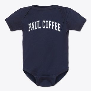 Paul Coffee Charter School Varsity Arch Baby Onesie