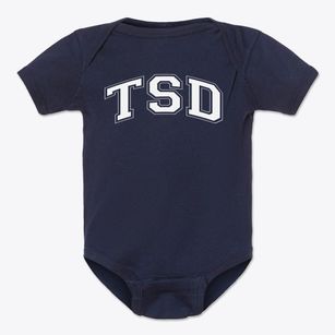 Tennessee School For The Deaf Varsity Arch Baby Onesie