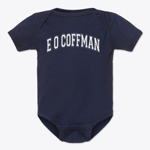 E O Coffman Middle School Varsity Arch Baby Onesie