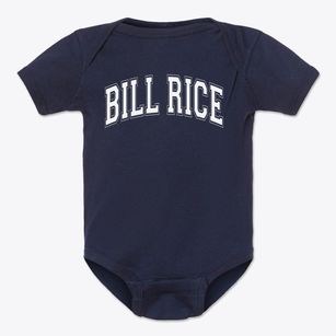 Bill Rice Christian Academy Varsity Arch Baby Onesie