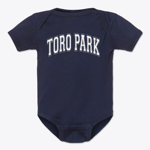 Toro Park Elementary School Varsity Arch Baby Onesie