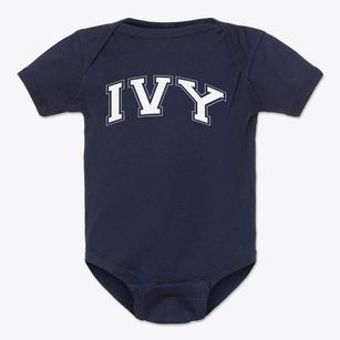 Ivy Academy Varsity Arch Baby Onesie