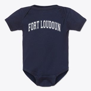 Fort Loudoun Middle School Varsity Arch Baby Onesie