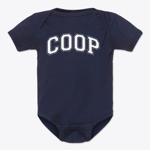 Coop Elementary School Varsity Arch Baby Onesie