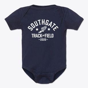 Southgate Elementary School Track and Field Baby Onesie