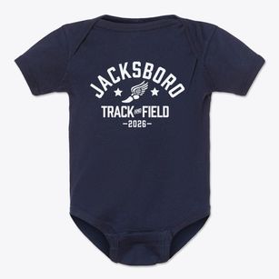 Jacksboro High School Track and Field Baby Onesie