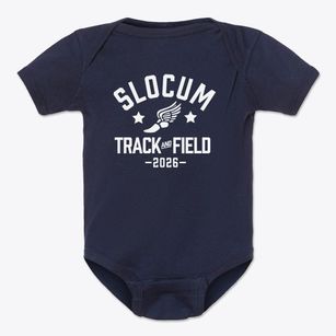 Slocum Independent School District Track and Field Baby Onesie