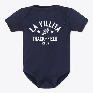 La Villita Elementary School Track and Field Baby Onesie
