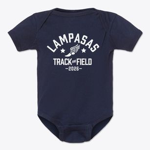 Lampasas Alternative School Track and Field Baby Onesie