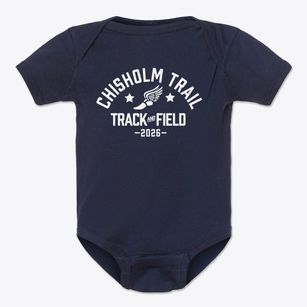 Chisholm Trail Middle School Track and Field Baby Onesie