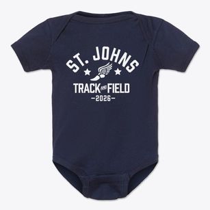 St. Johns Episcopal School Track and Field Baby Onesie