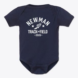 Newman Elementary School Track and Field Baby Onesie