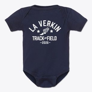 La Verkin Elementary School Track and Field Baby Onesie