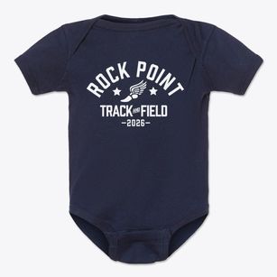 Rock Point School Track and Field Baby Onesie