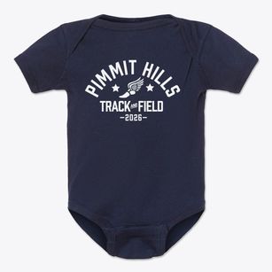 Pimmit Hills Alternative High School Track and Field Baby Onesie
