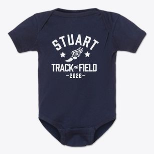 Stuart High School Track and Field Baby Onesie