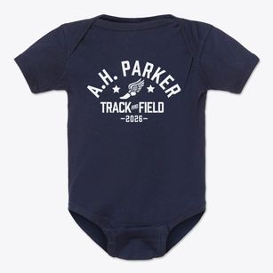 A.h. Parker High School Track and Field Baby Onesie