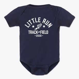 Little Run Elementary School Track and Field Baby Onesie