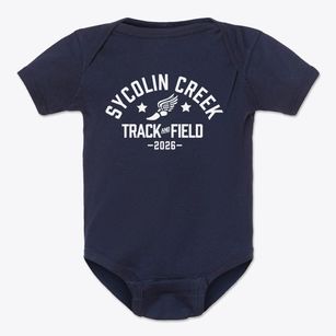 Sycolin Creek Elementary School Track and Field Baby Onesie